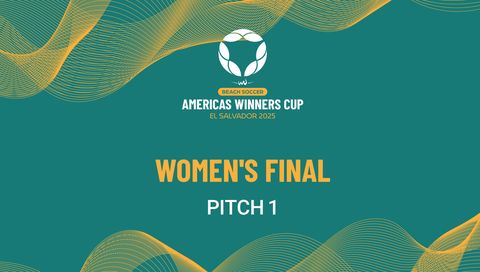 Beach Soccer: Americas Winners Cup El Salvador 2025, Pitch 1, Women's Final