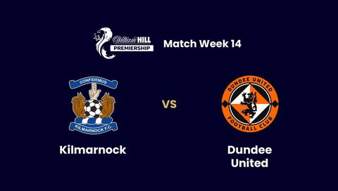 Scottish Premiership 2025/26: Kilmarnock vs Dundee United