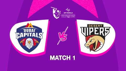 DP World International League T20 2025: Dubai Capitals vs Desert Vipers