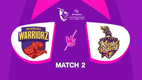 DP World International League T20 2025: Sharjah Warriorz vs Abu Dhabi Knight Riders