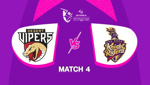 DP World International League T20 2025: Desert Vipers vs Abu Dhabi Knight Riders