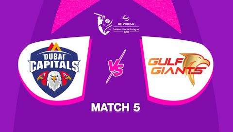 DP World International League T20 2025: Dubai Capitals vs Gulf Giants