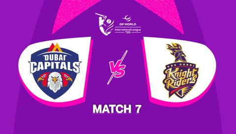 DP World International League T20 2025: Dubai Capitals vs Abu Dhabi Knight Riders