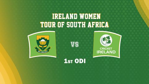 Ireland Women Tour of South Africa 2025, 1st ODI