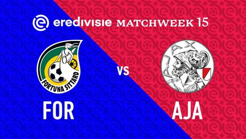 Eredivisie 2025/26: Fortuna Sittard vs AFC Ajax
