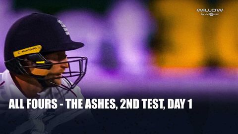 All Fours | Australia vs England, 2nd Test, Day 1, The Ashes 2025/26 Highlights