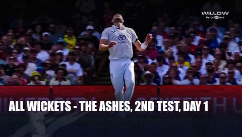 All Wickets | Australia vs England, 2nd Test, Day 2, The Ashes 2025/26 Highlights