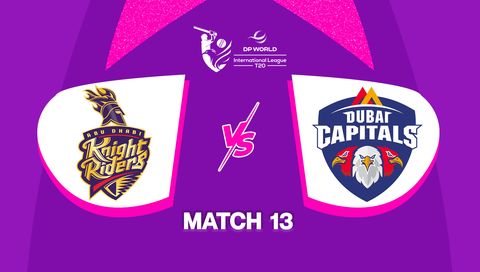 DP World International League T20 2025: Abu Dhabi Knight Riders vs Dubai Capitals