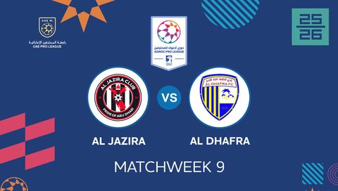 UAE Pro League 2025/26: Al Jazira vs Al Dhafra