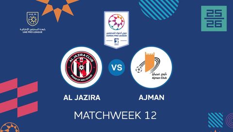UAE Pro League 2025/26: Al Jazira vs Ajman