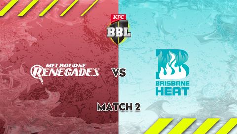 KFC Big Bash League, Season 15: Melbourne Renegades vs Brisbane Heat