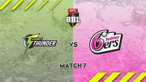 KFC Big Bash League, Season 15: Sydney Thunder vs Sydney Sixers