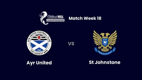 Scottish Championship 2025/26: Ayr United vs St Johnstone