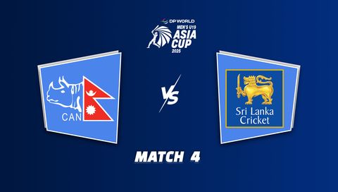 DP World Men's U-19 Asia Cup 2025: Nepal vs Sri Lanka