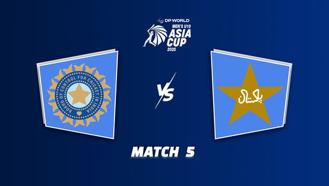 DP World Men's U-19 Asia Cup 2025: India vs Pakistan