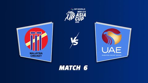 DP World Men's U-19 Asia Cup 2025: Malaysia vs United Arab Emirates
