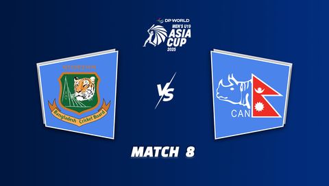 DP World Men's U-19 Asia Cup 2025: Bangladesh vs Nepal