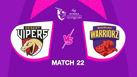 DP World International League T20 2025: Desert Vipers vs Sharjah Warriorz