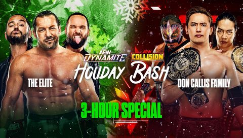 AEW: Dynamite and Collision Holiday Bash - 3-Hour Special