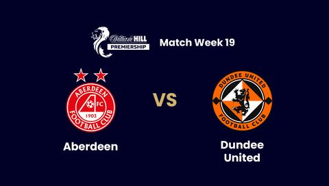 Scottish Premiership 2025/26: Aberdeen vs Dundee United