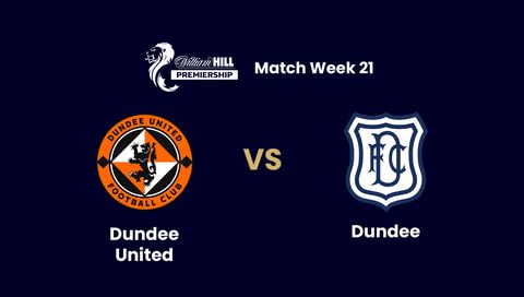 Scottish Premiership 2025/26: Dundee United vs Dundee