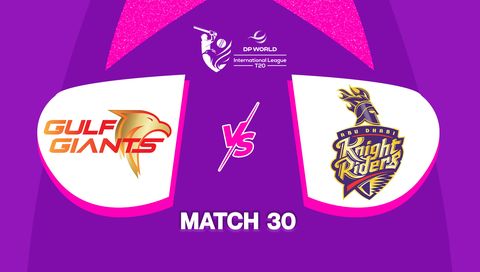 DP World International League T20 2025: Gulf Giants vs Abu Dhabi Knight Riders