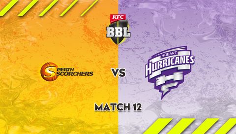 KFC Big Bash League, Season 15: Perth Scorchers vs Hobart Hurricanes
