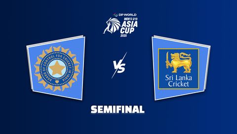 DP World Men's U-19 Asia Cup 2025: India vs Sri Lanka