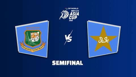 DP World Men's U-19 Asia Cup 2025: Bangladesh vs Pakistan