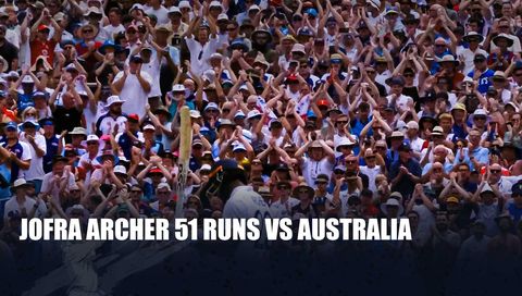 Jofra Archer 51 Runs | Australia vs England, 3rd Test, Day 3, The Ashes 2025/26 Highlights