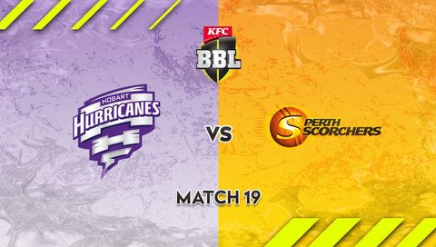 KFC Big Bash League, Season 15: Hobart Hurricanes vs Perth Scorchers