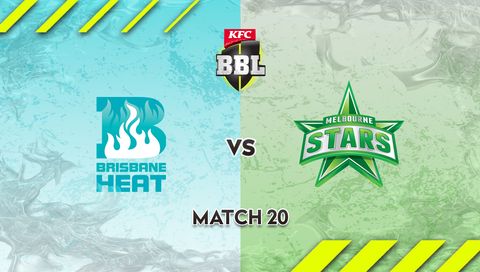 KFC Big Bash League, Season 15: Brisbane Heat vs Melbourne Stars