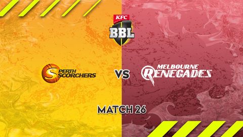 KFC Big Bash League, Season 15: Perth Scorchers vs Melbourne Renegades