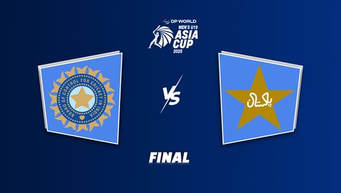 DP World Men's U-19 Asia Cup Final 2025: India vs Pakistan