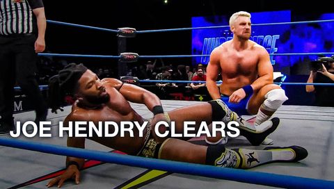 Joe Hendry Gets Tagged And Clears The Ring