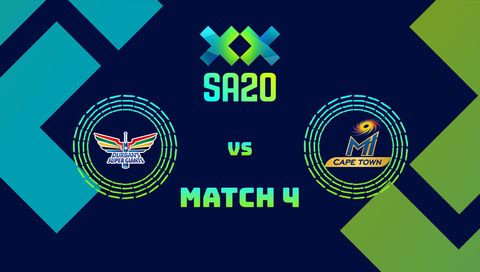 Betway SA20 2026: Durban's Super Giants vs MI Cape Town