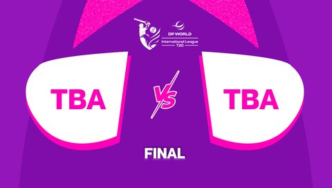 DP World International League T20 2025: Final