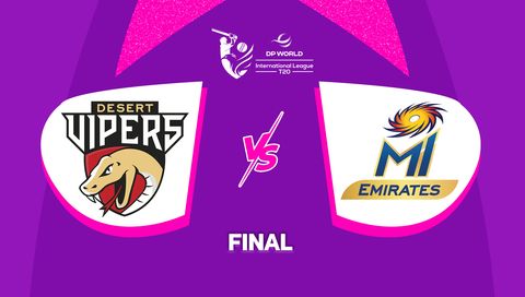 DP World International League T20 2025 Final: Desert Vipers vs MI Emirates