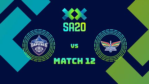 Betway SA20 2026: Pretoria Capitals vs Durban's Super Giants