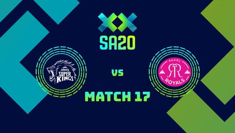 Betway SA20 2026: Joburg Super Kings vs Paarl Royals