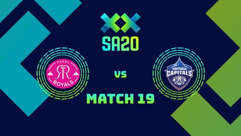 Betway SA20 2026: Paarl Royals vs Pretoria Capitals