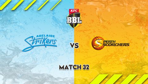 KFC Big Bash League, Season 15: Adelaide Strikers vs Perth Scorchers