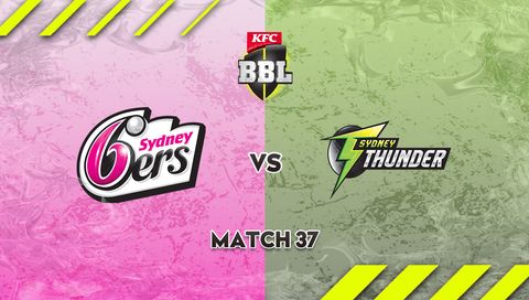 KFC Big Bash League, Season 15: Sydney Sixers vs Sydney Thunder