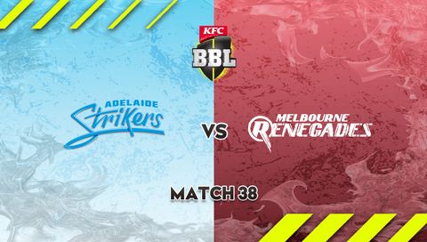 KFC Big Bash League, Season 15: Adelaide Strikers vs Melbourne Renegades