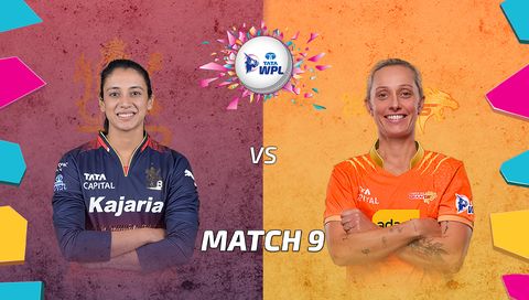 TATA WPL 2026: Royal Challengers Bengaluru vs Gujarat Giants
