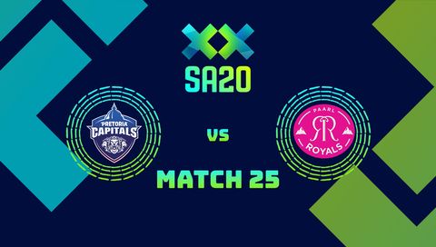 Betway SA20 2026: Pretoria Capitals vs Paarl Royals