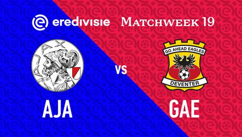 Eredivisie 2025/26: AFC Ajax vs Go Ahead Eagles