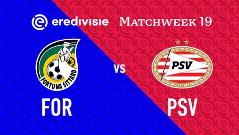 Eredivisie 2025/26: Fortuna Sittard vs PSV Eindhoven