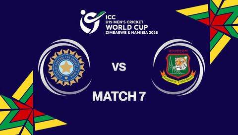 ICC U-19 Men's Cricket World Cup Zimbabwe & Namibia 2026: India vs Bangladesh