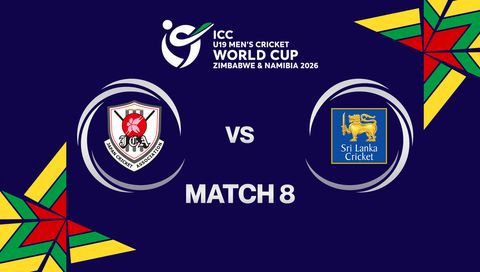 ICC U-19 Men's Cricket World Cup Zimbabwe & Namibia 2026: Japan vs Sri Lanka